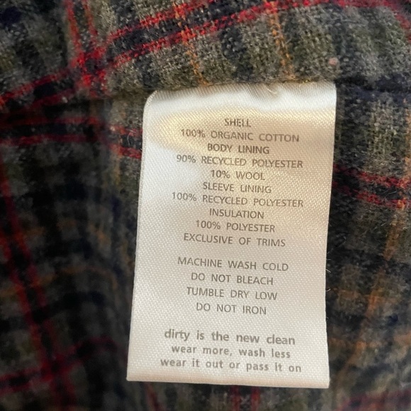 Horny Toad Green Ghostwriter Utility Jacket Wool Blend Lining Women’s Size Small - Picture 4 of 16